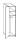 Wiemann LOFT | Gleitt&uuml;ren-Panoramaschrank mit 1 T&uuml;r, T&uuml;ranschlag links - H&ouml;he 216 cm