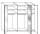 Wiemann LOFT | Gleitt&uuml;ren-Panoramaschrank mit 2 Faltt&uuml;ren, 1 Spiegel in Parsol-Bronze-Glas, 1 Dreht&uuml;r - H&ouml;he 216 cm