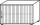 Objekt.Plus by rb | Jalousieschrank 2OH, Korpus wei&szlig;, Jalousie alufarbig, Griff links, 120 cm breit