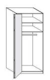 Wiemann LOFT | Gleitt&uuml;ren-Panoramaschrank mit 2 T&uuml;ren, T&uuml;ranschlag links - H&ouml;he 236 cm