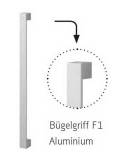 R&ouml;hr - B&uuml;gelgriff F1 - Aluminium