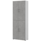 Carry.Office by rb | Aktenschrank 80,0 cm breit - 6 OH
