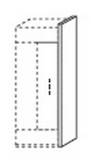 Cadre by rb | Anstellwange f&uuml;r 143,2 cm hohe Anbauteile