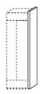 Cadre by rb | Anstellwange f&uuml;r 178,5 cm hohe Anbauteile