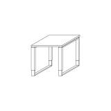Röhr Objekt.Plus Schreibtisch K10 – 80 × 68–82 × 80 cm