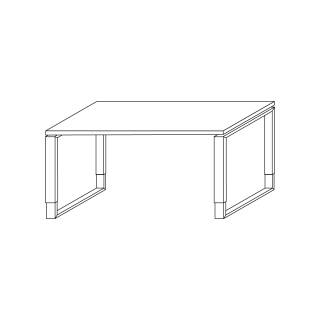 Röhr Objekt.Plus Schreibtisch K12 – 160 × 68-82 × 80 cm