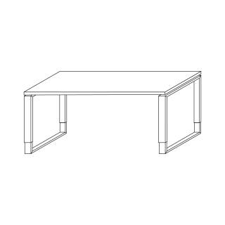 Röhr Objekt.Plus Schreibtisch K13 – 180 × 68–82 × 80 cm