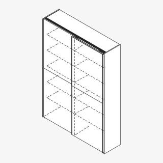 Röhr Techno | Schiebetürenschrank für Akten Typ 490 - 6...