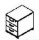 Techno by rb | Rollcontainer 452 inkl. Schloss, 1 verschiebbare Materialschale, 3 Schubk&auml;sten / 100% Vollauszug