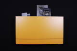 Röhr-Bush Active Wandbox gelb – 87 × 55,5 × 8,3 cm, Klappe