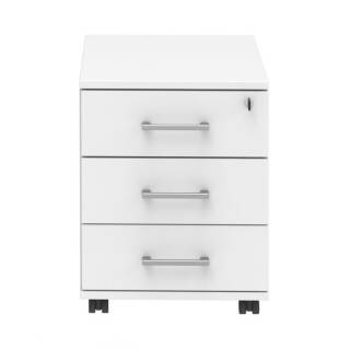 Röhr Rollcontainer Weiß Ausstellungsstück