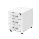 Röhr Rollcontainer Weiß Ausstellungsstück