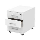 Röhr Rollcontainer Weiß Ausstellungsstück