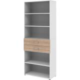 Carry.Office by rb | Aktenregal mit 2 Schubkästen 80,0 cm breit - 6 OH