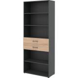 Carry.Office by rb | Aktenregal mit 2 Schubkästen 80,0 cm breit - 6 OH