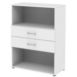 Carry.Office by rb | Aktenregal mit 2 Schubkästen...