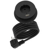 Carry.Office by rb | Steckdoseneinsatz, 1 x Schuko, 1 x...