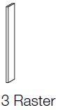 R&ouml;hr Techno | Stollen 3 Raster (111,7cm hoch) - f&uuml;r Stollensystem Tiefe 34,6 cm