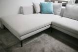 Candy Ecksofa Camp – Ausstellungsstück, 301 × 201 cm, Florida light Grey