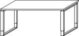 Objekt.Plus by rb | Schreibtisch mit Rechteckplatte und...
