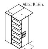 Clip by rb | Eckkleiderschrank mit Drehtür