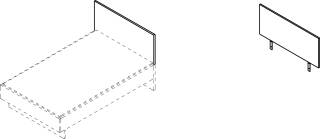 Cocoon by rb | Bettkopfteil für Liegenbetten mit 0 Grad Halterung