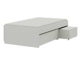 Cocoon by rb | Funktionsbett mit Funktionsnachttisch