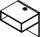 Cocoon by rb | Anbau-Bettkonsole offen mit Steckdoseneinsatz