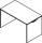 Cocoon by rb | Schreibtisch mit Seitenwangen