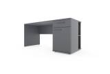 Cocoon by rb | Schreibtisch mit durchgehender Platte und...