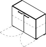 Cocoon by rb | Stauraumtype mit 2 Türen und 1 E-Boden