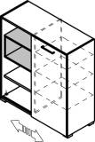 Cocoon by rb | Schiebetürenelement mit 4...