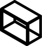 Cocoon by rb | Metall-Hängeelement in Anthrazit, mit...