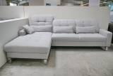 Candy Baltimore Ecksofa – Webware Mono light grey,...