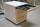 Röhr Rollcontainer Type 448 Grau mit Hickory Ausstellungsstück