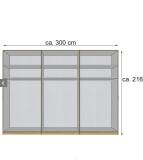 Wiemann Kleiderschrank 6-trg.  Ausstellungsstück