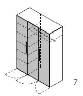 Qunit by rb | Kleiderschrank 3-türig