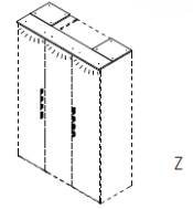 Qunit by rb | Kranzleiste inkl. LED-Leuchtleiste - (Breite wählbar)