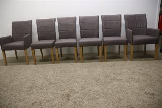 Niehoff 4er-Gruppe Polsterstühle Ausstellungsware