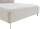 Meise Polsterbett Lando – 180×200 cm, Cord-Poso beige, Sonderposten