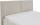 Meise Polsterbett Lando – 180×200 cm, Cord-Poso beige, Sonderposten