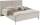 Meise Polsterbett Lando – 180×200 cm, Cord-Poso beige, Sonderposten