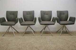   Niehoff 4-er Gruppe Schalensessel Ausstellungsstück