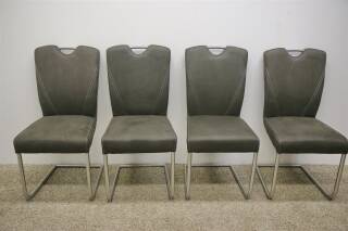  Niehoff 4-er Gruppe Schwingstuhl Ausstellungsstück