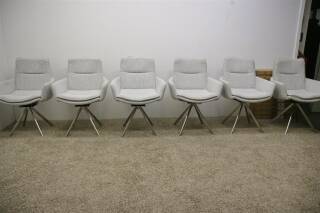    Niehoff 6-er Gruppe Schalensessel Ausstellungsstück