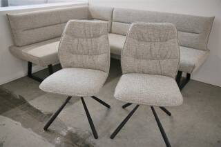 Niehoff Eckbank inkl.2 Polsterstühle Ausstellungsstück