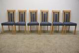 Klose Kollektion 6er Gruppe Polsterstuhl Sonderposten