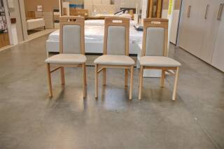 Klose Kollektion 3er Gruppe Polsterstuhl Sonderposten