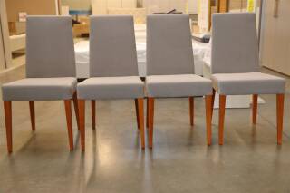 Klose Kollektion 4er Gruppe Polsterstuhl Sonderposten