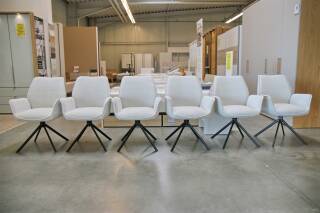  Niehoff 6-er Gruppe Schalensessel Ausstellungsstück